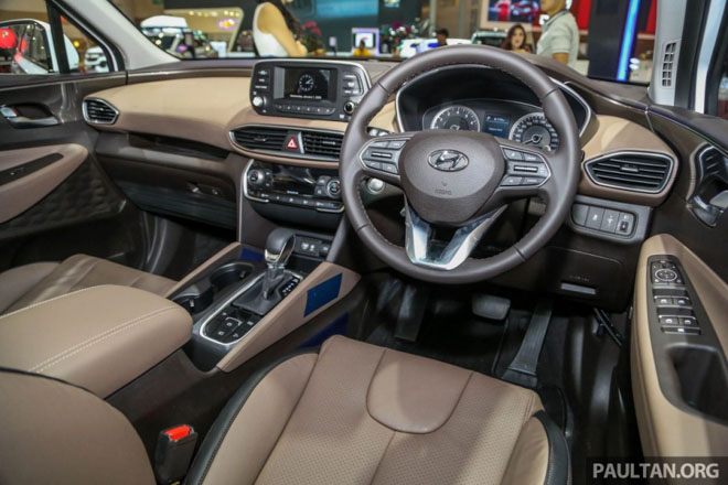 Hình Ảnh Hyundai SantaFe 2019 Hiện Đại Và An Toàn Hơn 22