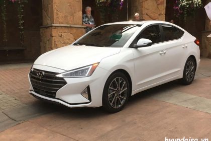 Hình Ảnh Hyundai Elantra 2019 Trắng