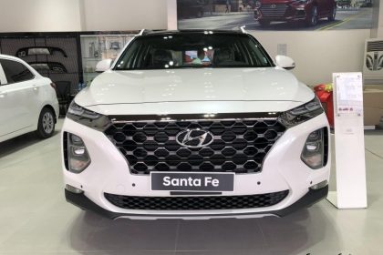 Hình ảnh Hyundai Santafe Đặc Biệt màu Trắng